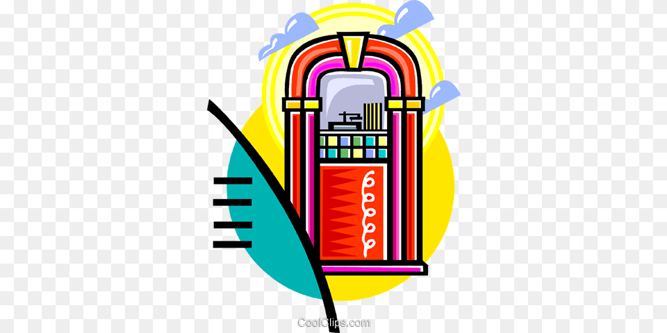 Jukebox Royalty Vector Clip Art Illustration, Dynamite, Weapon Free Transparent Png