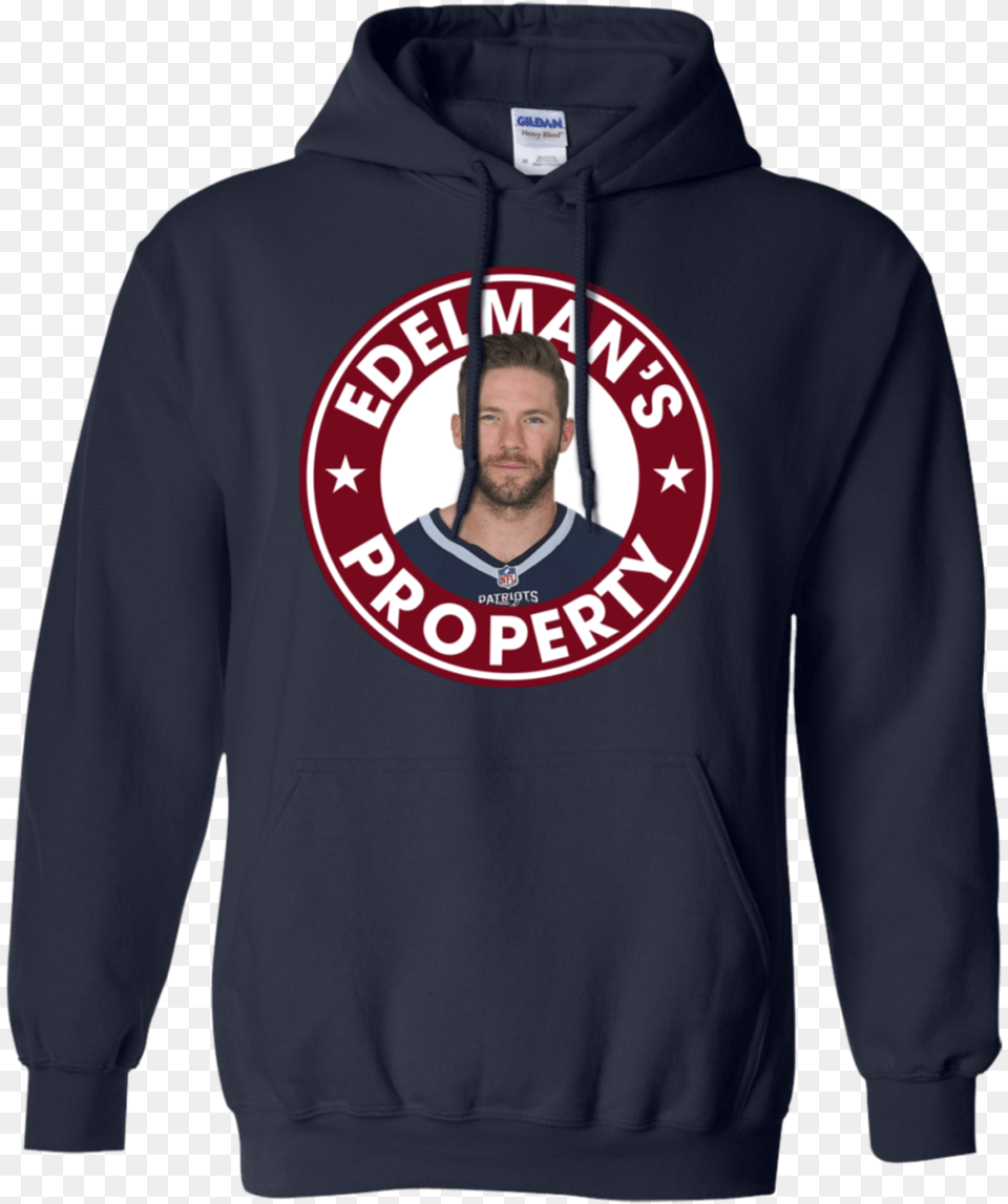 Julian Edelman New England Patriots Edelman S Property Hoodie, Sweatshirt, Sweater, Knitwear, Hood Png