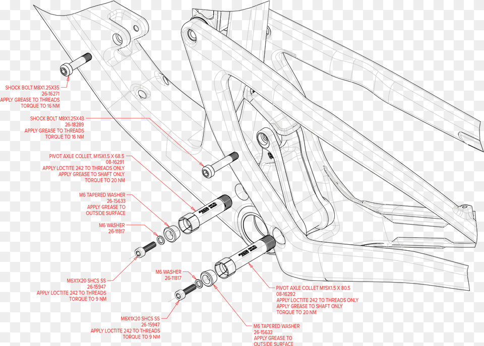 Juliana Bicycles Sketch, Cad Diagram, Diagram, Machine, Suspension Png