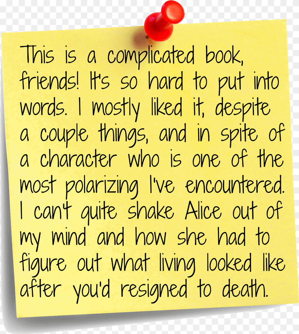 Julie Murphy Side Effects May Vary Saying Goodbye To A Classmate, Text Free Transparent Png