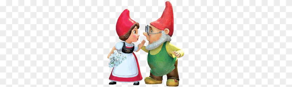 Juliet And Paris Gnome, Figurine, Child, Female, Girl Png