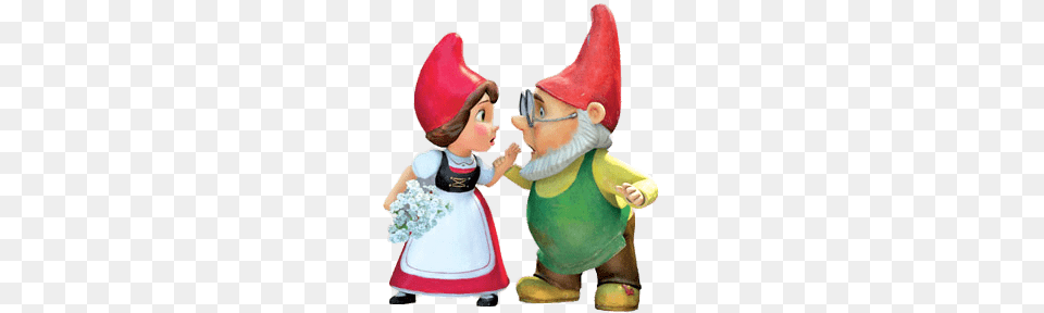 Juliet And Paris Gnome Figurine, Child, Female, Girl Free Transparent Png