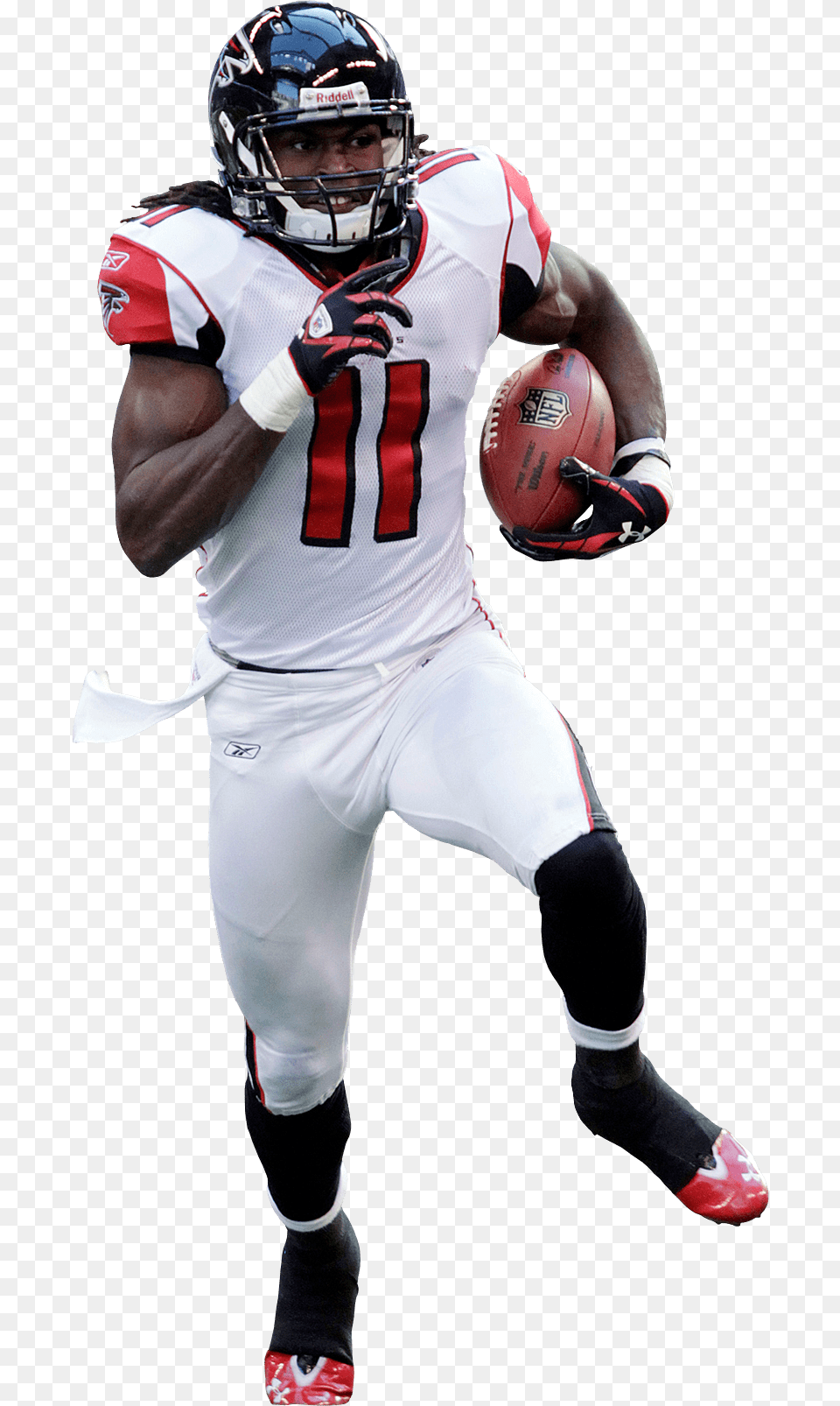 Julio Jones 11 Atlanta Falcons, Helmet, Sport, Person, Playing American Football Png Image