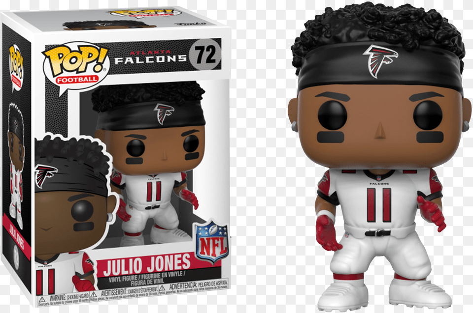 Julio Jones Atlanta Falcons Funko Pop Vinyl Figure Jerry Rice Funko Pop, Baby, Person, Plush, Toy Free Png Download