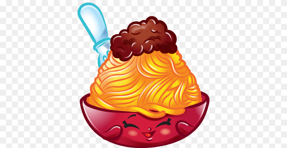 Julio Torres On Twitter Just Added Pasta And Meatball Sauce, Cream, Cutlery, Dessert, Food Png Image