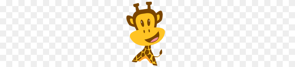 Julius Jr Character Clancy The Giraffe Smiling, Cartoon Free Png Download