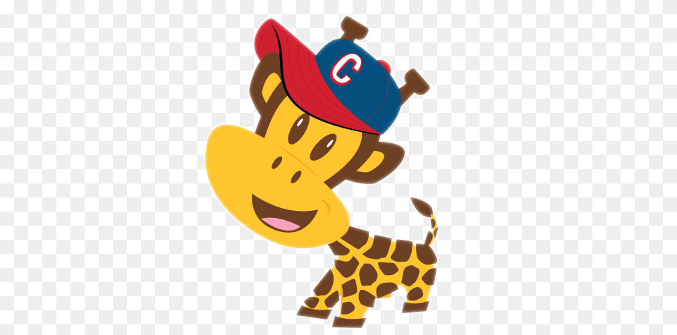 Julius Jr Character Clancy The Giraffe Wearing A Cap, Clothing, Hat, Dynamite, Weapon Free Png
