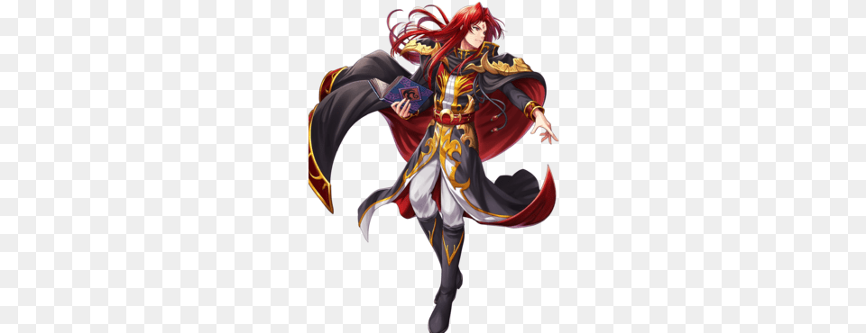 Julius Scion Of Darkness Btlface Fire Emblem Heroes Julius, Book, Comics, Publication, Adult Png