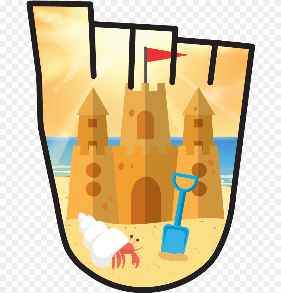 July 2019 Wow Badge Sandcastles, Bag Png Image