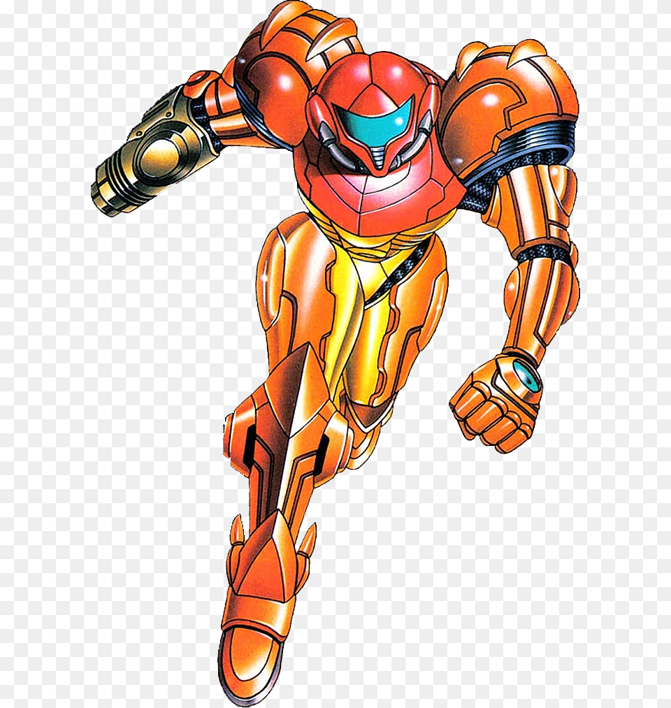 July 21 2017 Daniel Jimnez Wall Samus Aran Super Metroid, Robot, Person Free Transparent Png