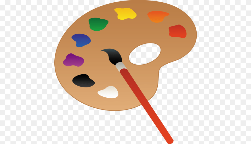 July, Paint Container, Palette, Brush, Device Png