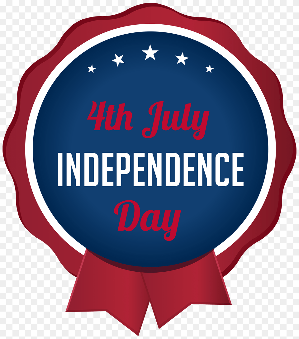 July Independence Day Clip Art Image, Badge, Logo, Symbol, Food Free Png Download