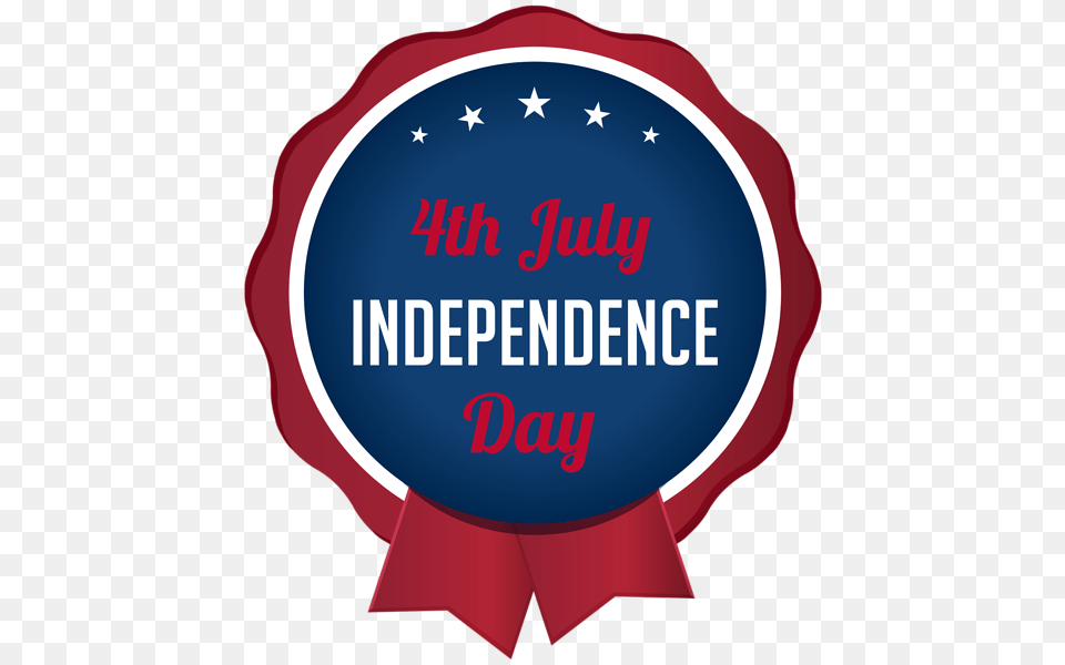 July Independence Day Clip Art Image Of July, Badge, Logo, Symbol, Food Free Png