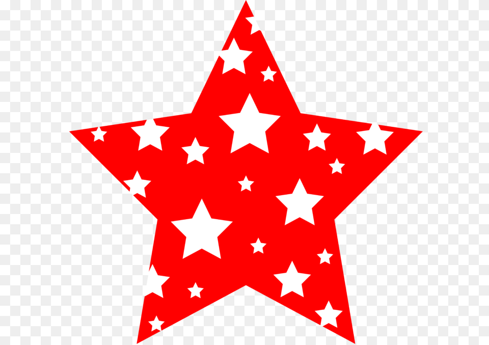 July New Year Star Red Clip Art, Star Symbol, Symbol, Flag Free Png Download