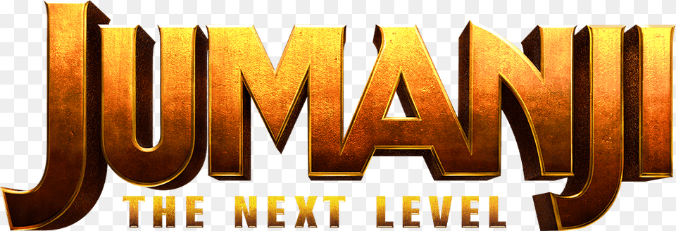 Jumanji Next Level Poster, Gold, Book, Publication, Logo Free Png