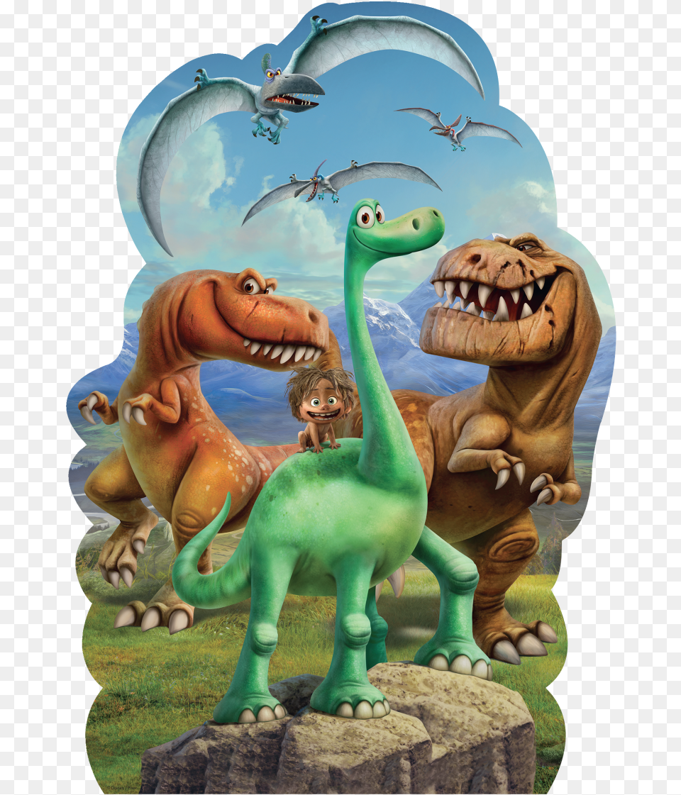 Jumbo Disney Pixar The Good Dinosaur, Animal, Reptile, T-rex, Toy Png