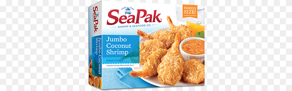 Jumbo Coconut Shrimp Seapak Coconut Shrimp, Food, Fried Chicken, Nuggets, Lunch Free Png Download