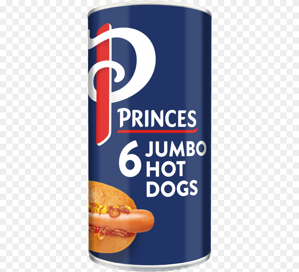 Jumbo Hot Dogs Princes Chicken In White Sauce, Burger, Food, Can, Tin Free Png Download
