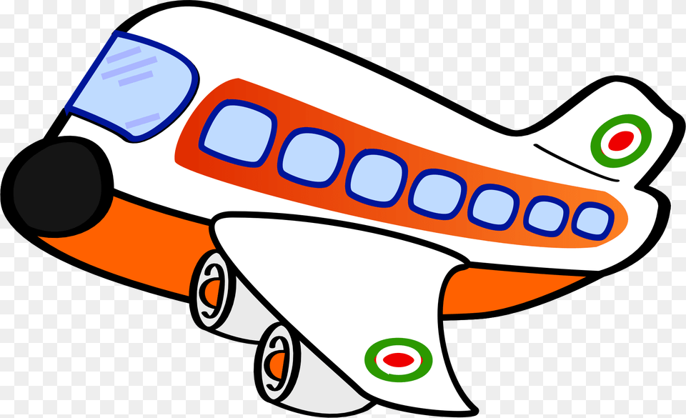 Jumbo Jet Clipart, Aircraft, Transportation, Vehicle, Car Png Image
