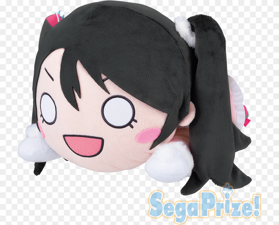 Jumbo Nesoberi Plush Yazawa Nico Snow Halation Love Live Nico Nesoberi, Toy, Baby, Person, Face Png Image