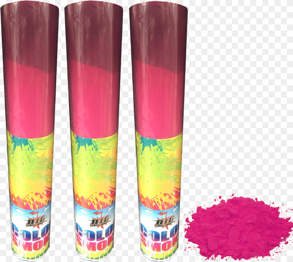 Jumbo Size Twist Color Smoke Cannons For Gender Reveal, Can, Tin Png