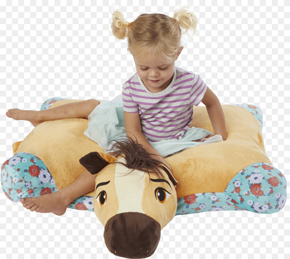 Jumbo Spirit Riding Pillow Pet Child Free Png Download