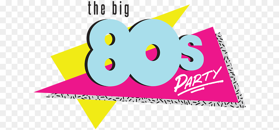 Jump In Your Time Machine And Join Us For The Big 80s Party, Text Free Transparent Png