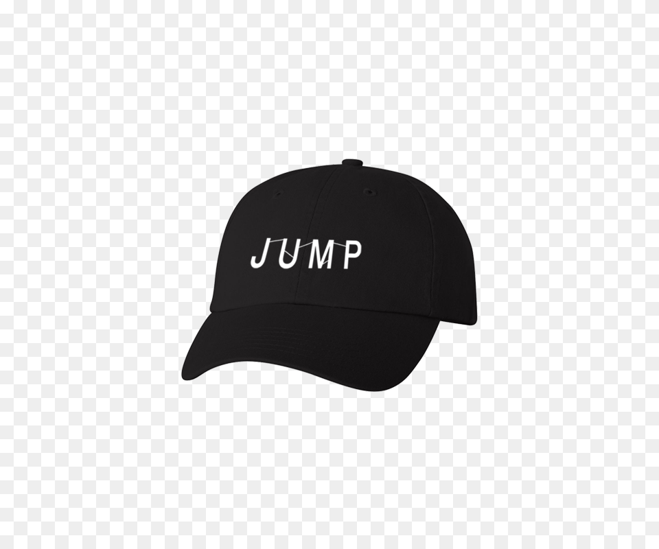 Jump Logo Embroidered Black Dad Hat Julia Michaels, Baseball Cap, Cap, Clothing, Swimwear Png