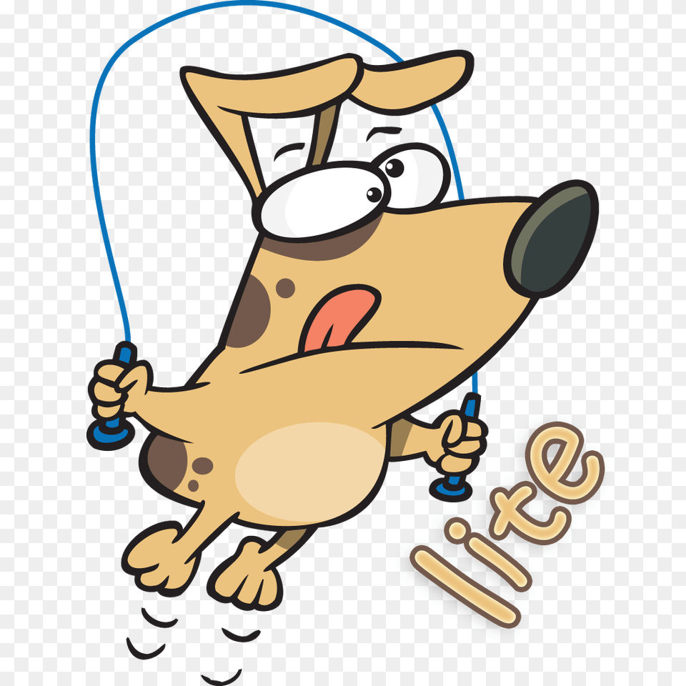 Jump Ropes Dog Jumping Exercise Clip Art Png Image