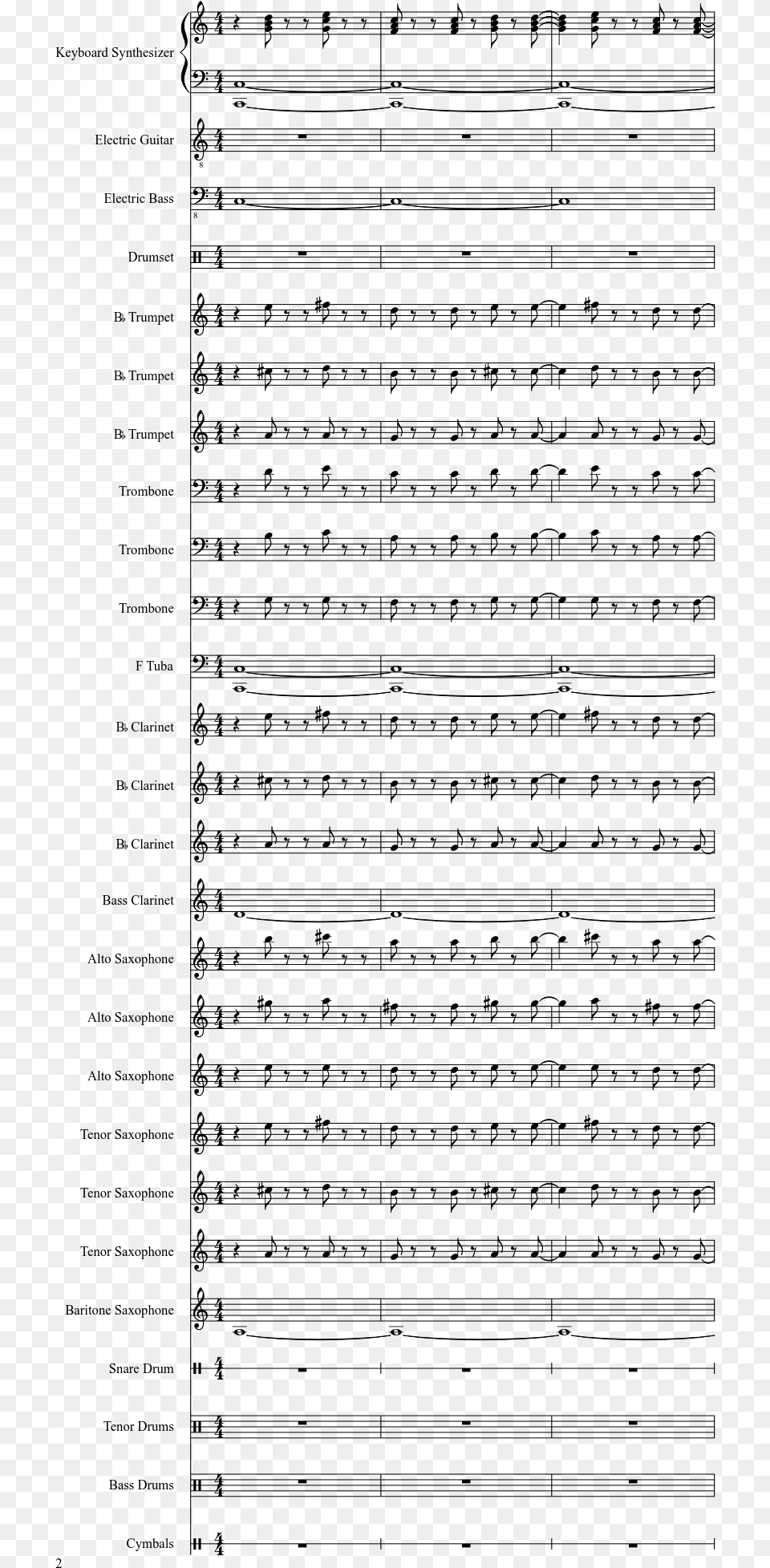 Jump Sheet Music Composed By Arranged By Document, Gray Png