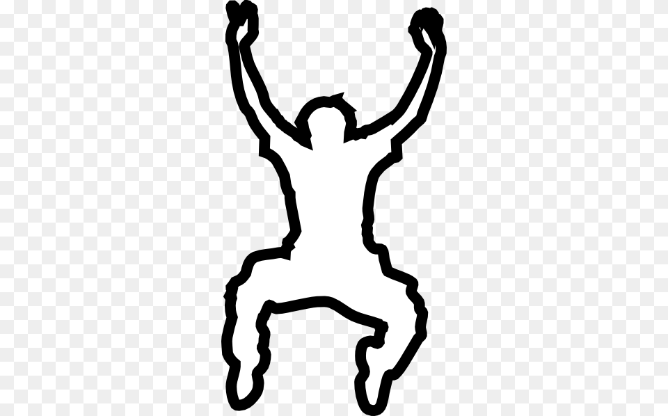 Jump Silhouette Clip Art, Stencil, Smoke Pipe, Dancing, Leisure Activities Free Png