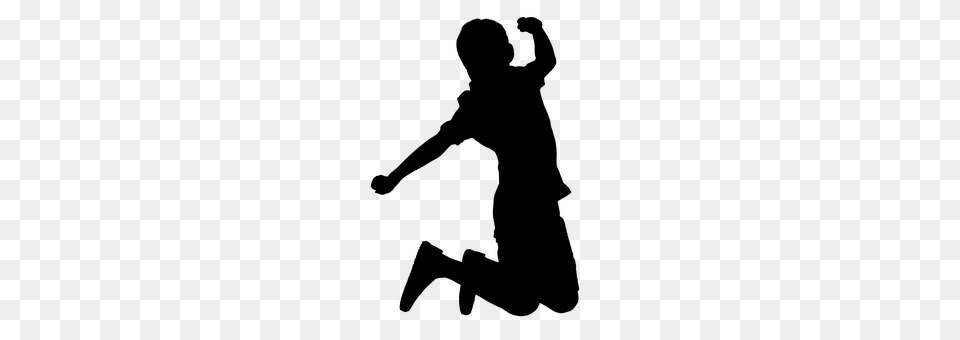 Jumping Gray Free Transparent Png