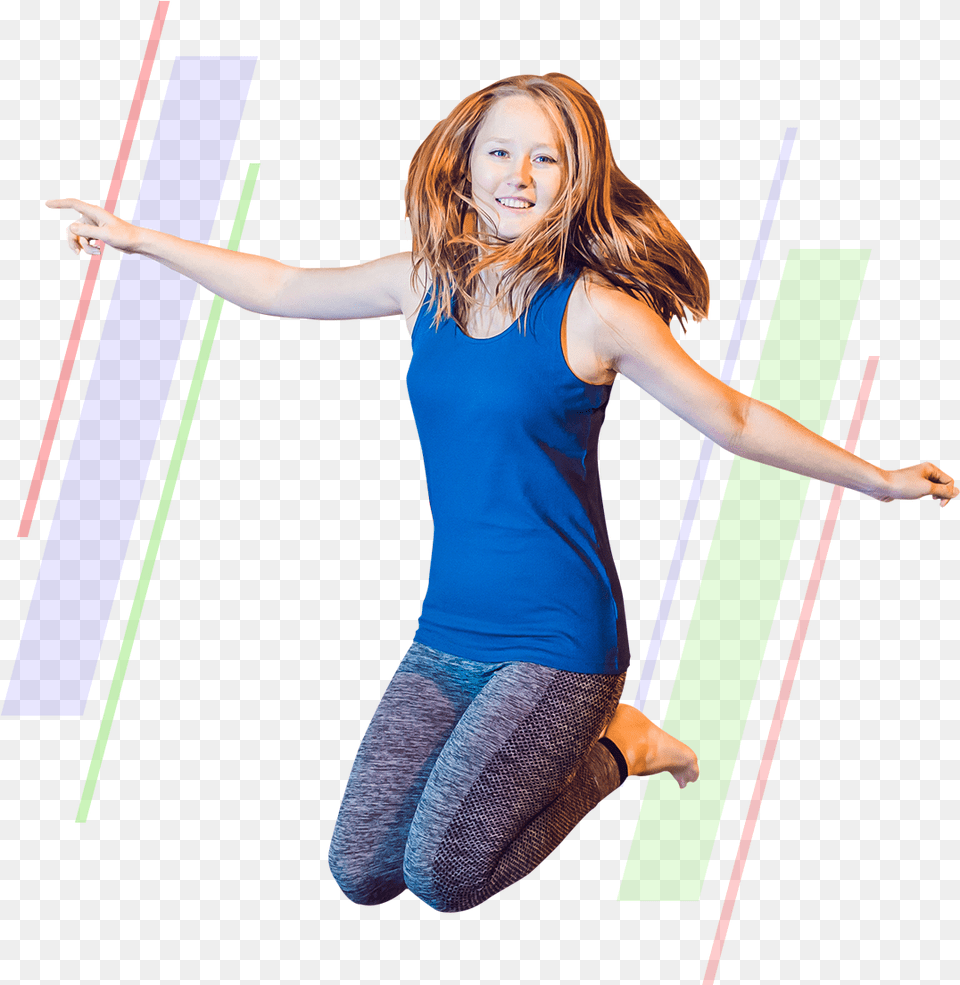 Jumping, Adult, Person, Woman, Female Png Image