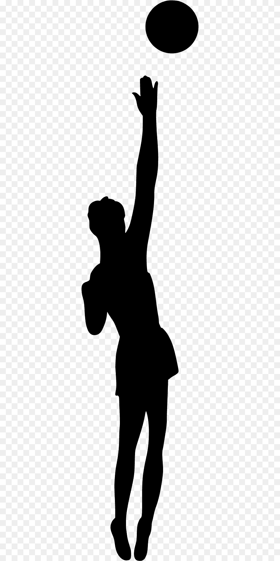 Jumping Basketball Player Silhouette, Adult, Person, Man, Male Free Png Download