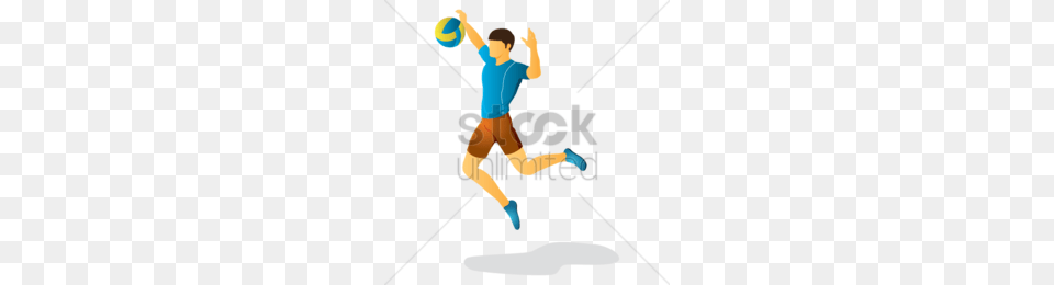 Jumping Clipart, Ball, Handball, Sport, People Png Image