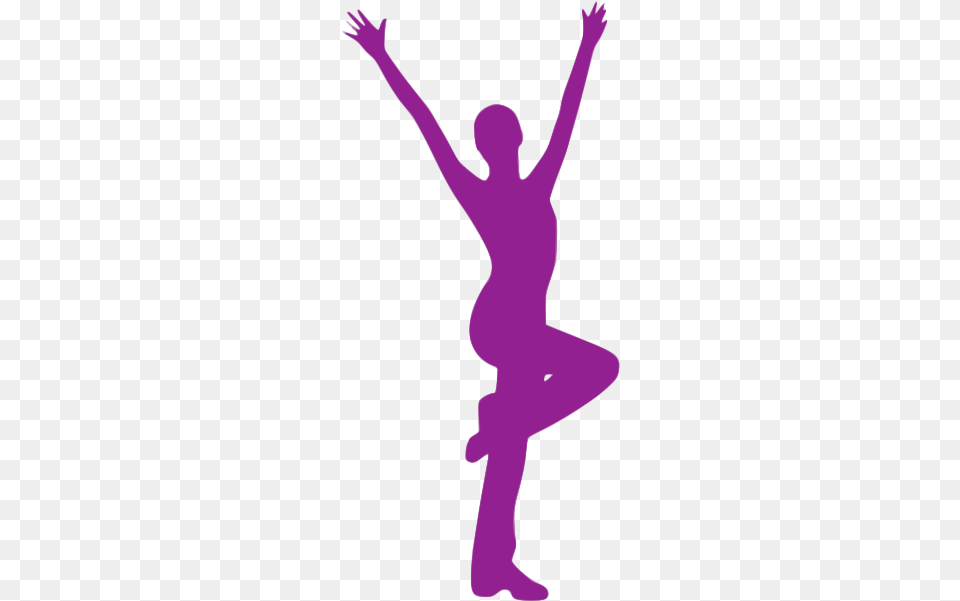 Jumping Dancer Silhouette Silhouette, Dancing, Leisure Activities, Person Free Png Download