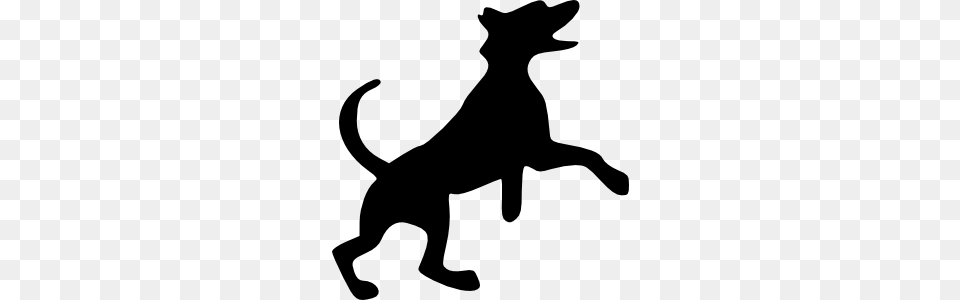 Jumping Dog Clip Art Silhouettes For Scrapbooking, Silhouette, Animal, Kangaroo, Mammal Free Transparent Png