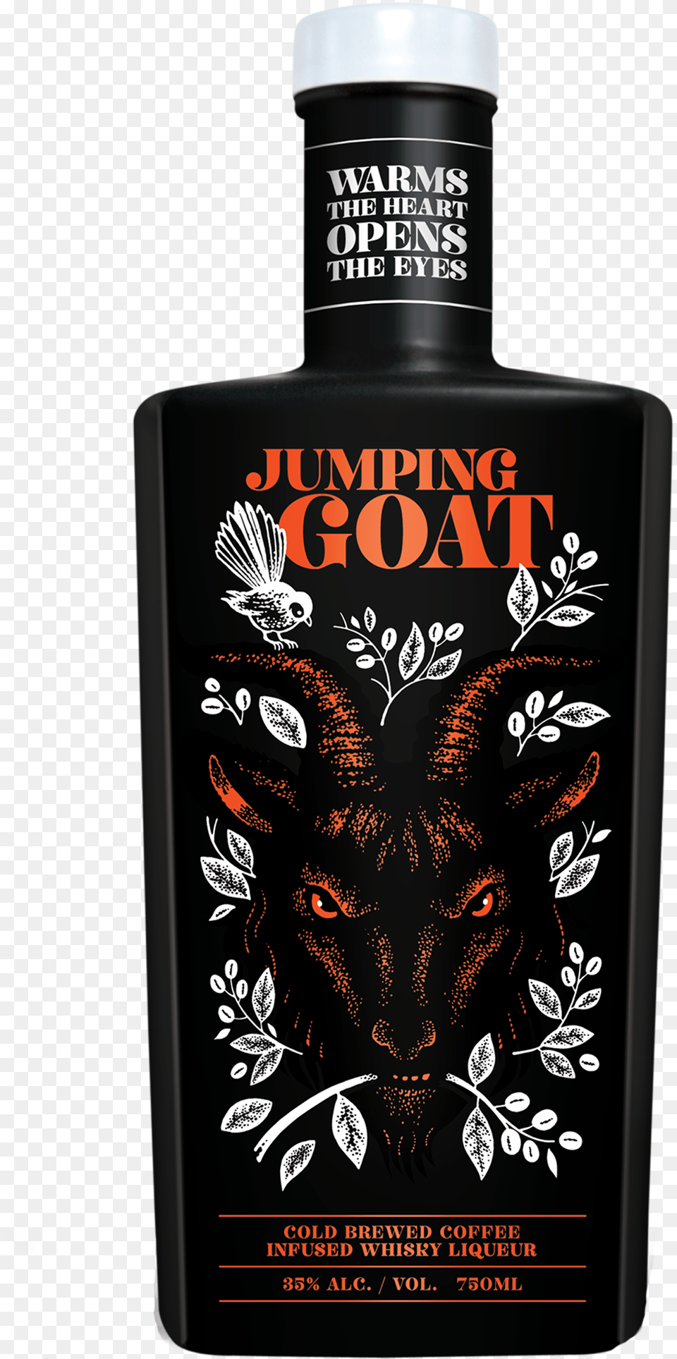 Jumping Goat Whiskey, Alcohol, Beverage, Liquor, Bottle Free Transparent Png