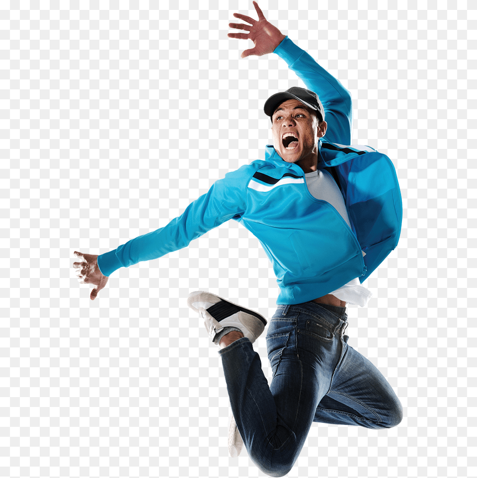 Jumping In The Air Jumps In Mid Air, Person, Clothing, Dancing, Pants Free Png Download