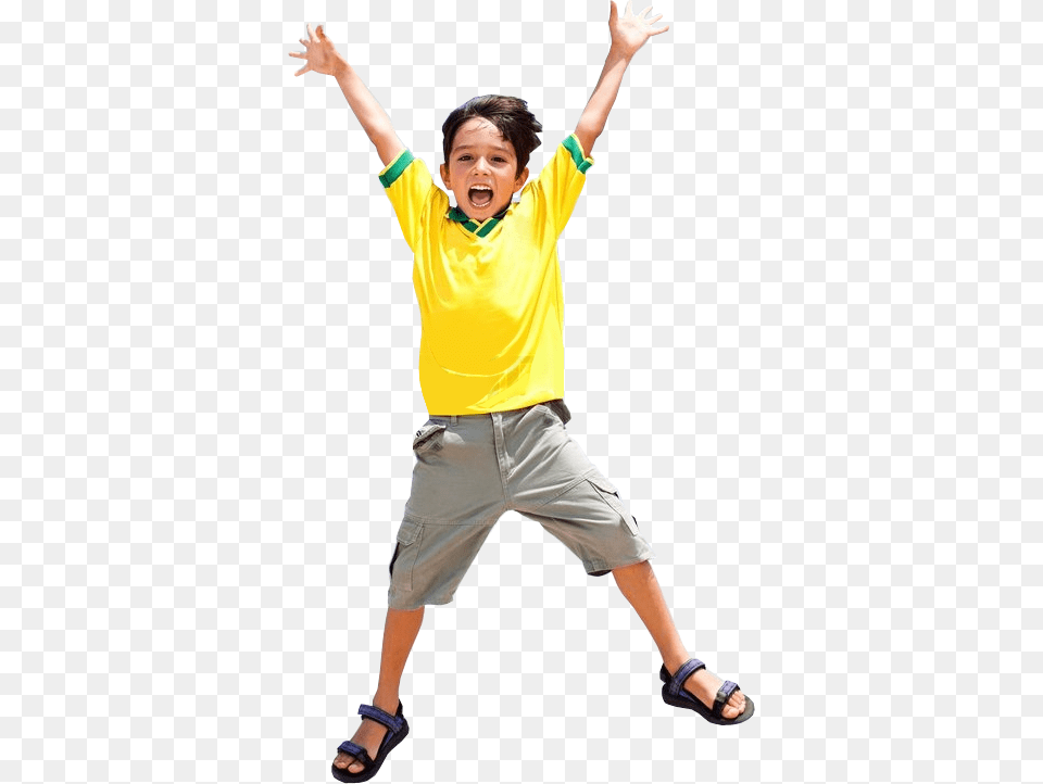 Jumping Kid Kid Jumping, Clothing, Sandal, Person, Footwear Free Png Download