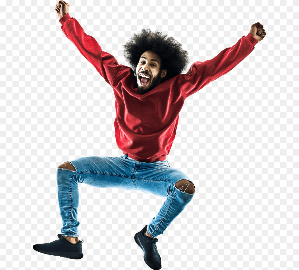 Jumping Man, Face, Head, Person, Clothing Png