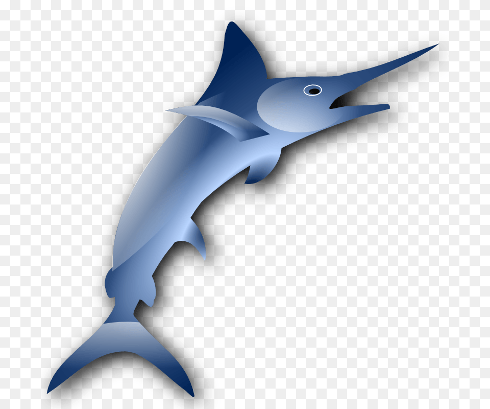 Jumping Marlin Cliparts, Animal, Sea Life, Fish, Swordfish Free Transparent Png