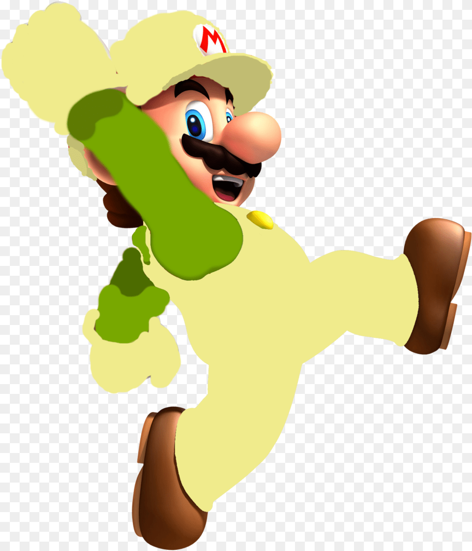 Jumping New Super Mario Bros Wii, Baby, Person, Game, Super Mario Png Image