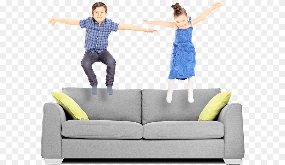 Jumping On Couch Clipart, Cushion, Furniture, Home Decor, Clothing Png