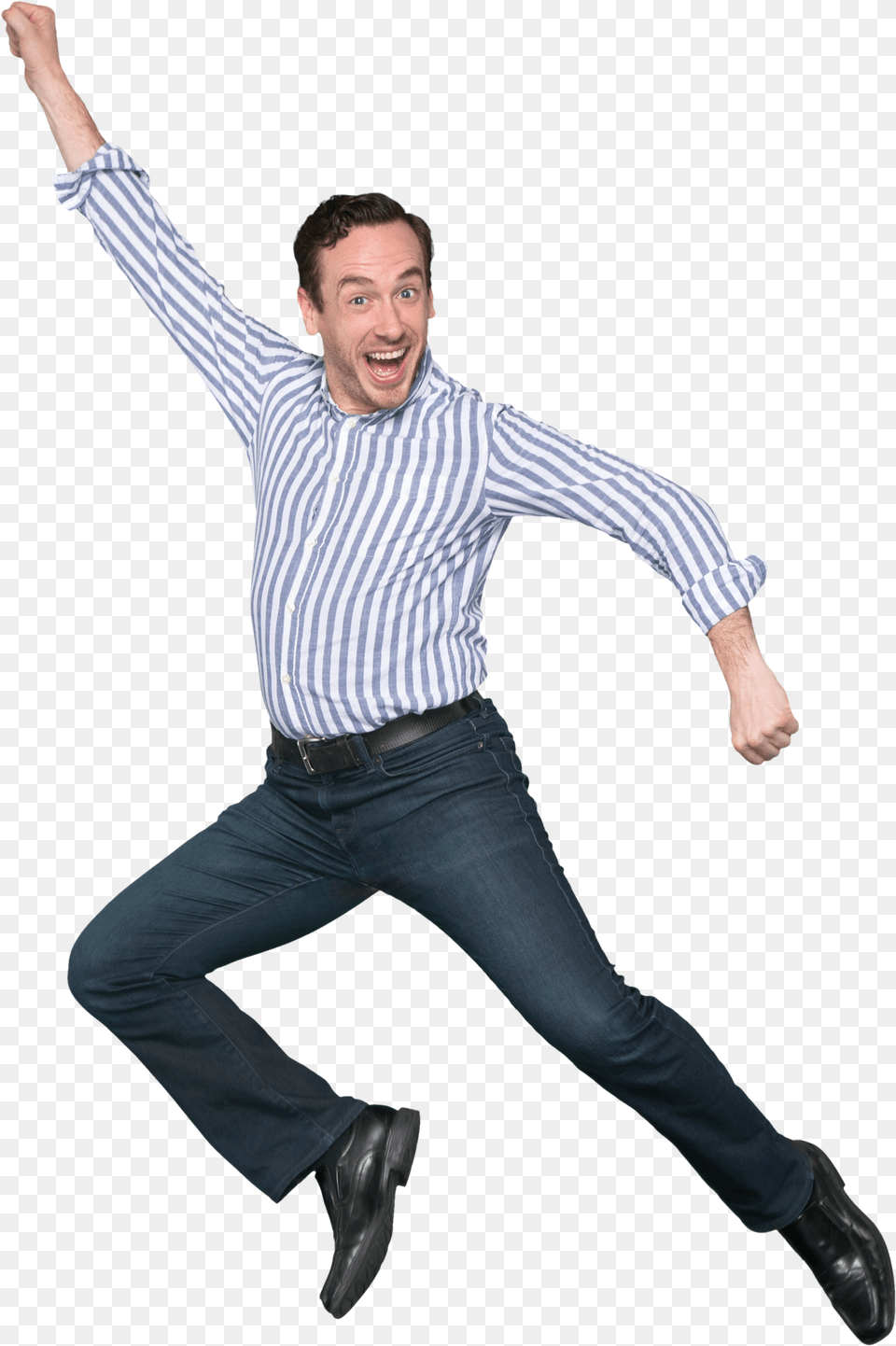 Jumping Person Robbie Eicher Jumping Vippng Smart Casual, Adult, Man, Dancing, Male Free Png Download
