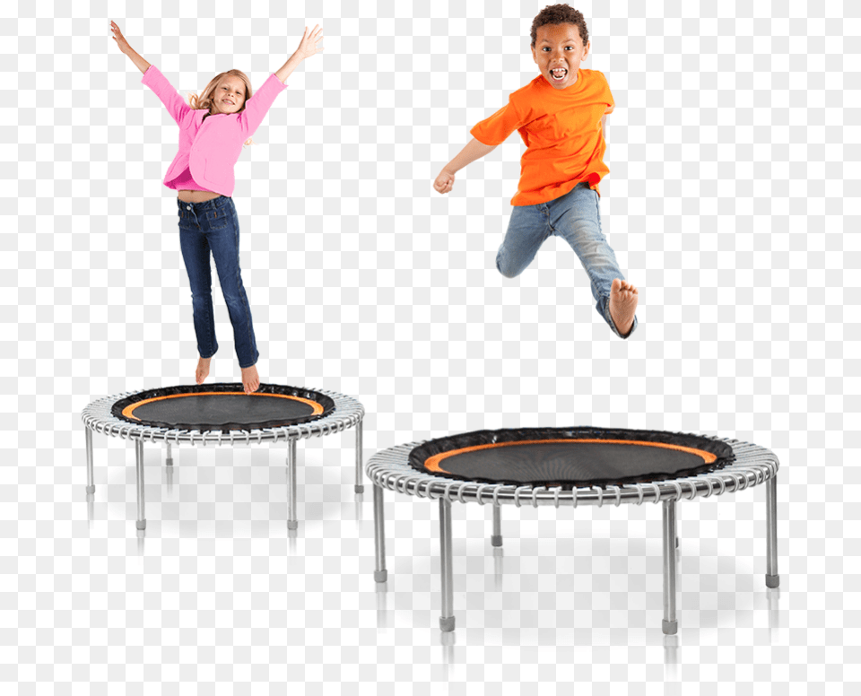 Jumping Trampoline, Boy, Person, Male, Girl Png Image