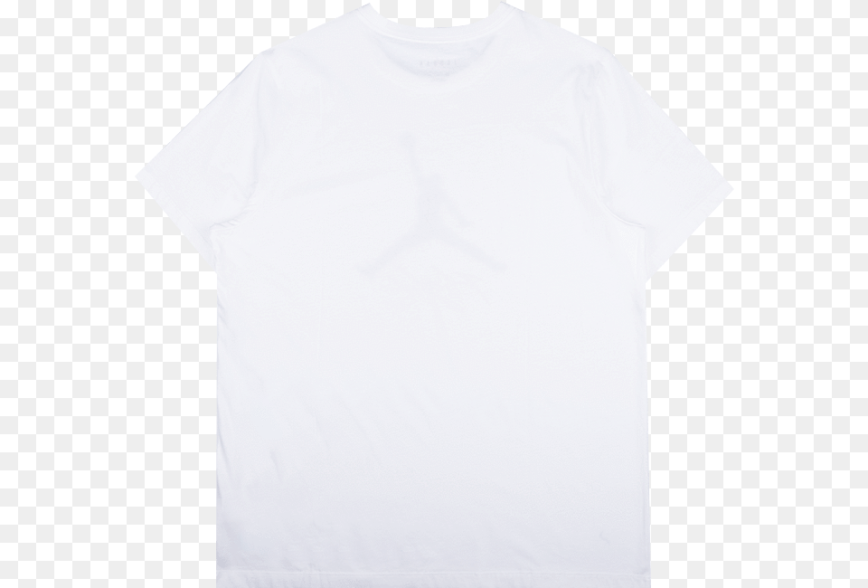 Jumpman Logo Tee White, Clothing, T-shirt, Undershirt, Long Sleeve Free Png