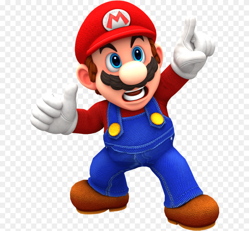Jumpman Redone Pose Odyssey Render Classic Mario, Baby, Person, Face, Game Png