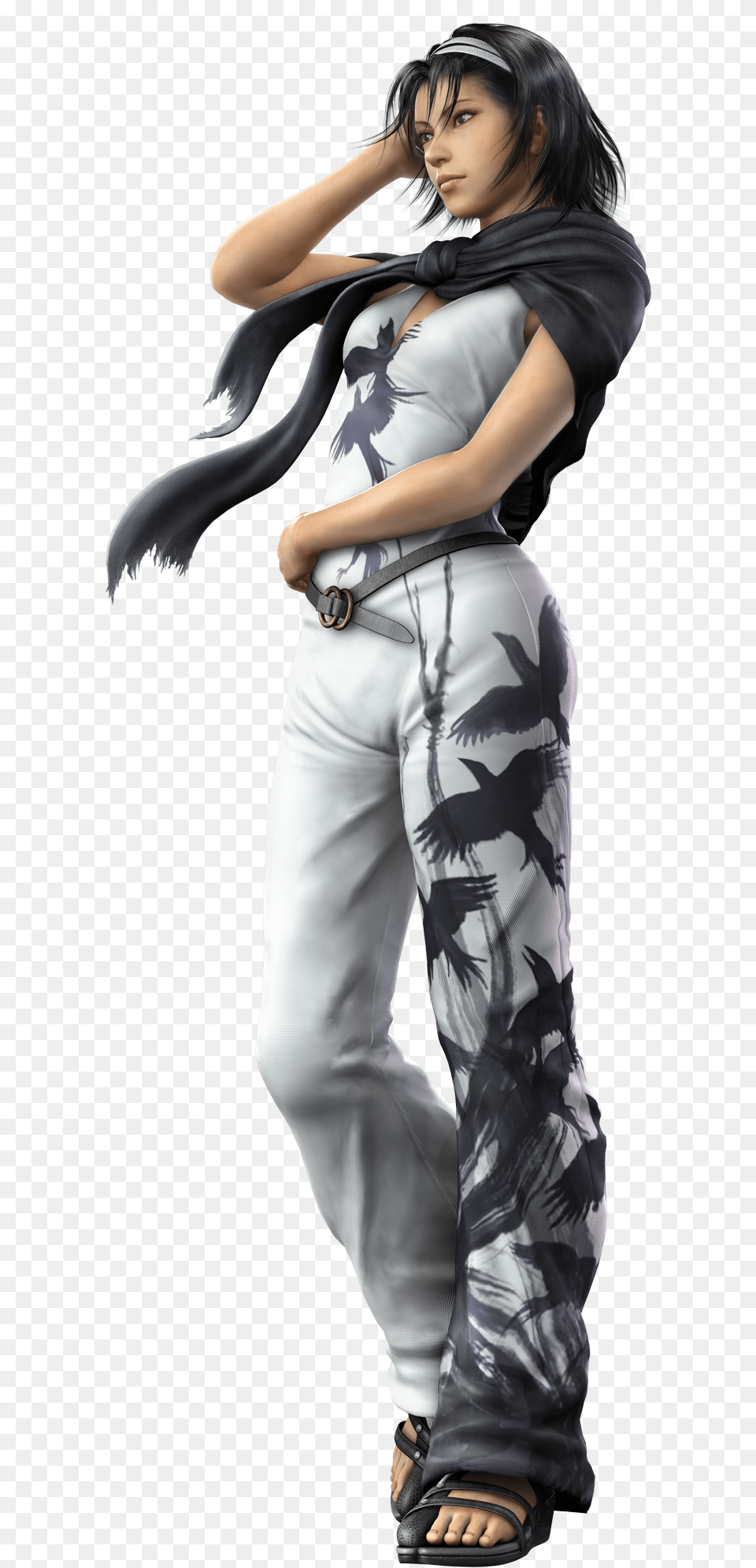 Jun Kazama Ttt2cg Art Jun Kazama Tekken Tag, Adult, Person, Pants, Female Png