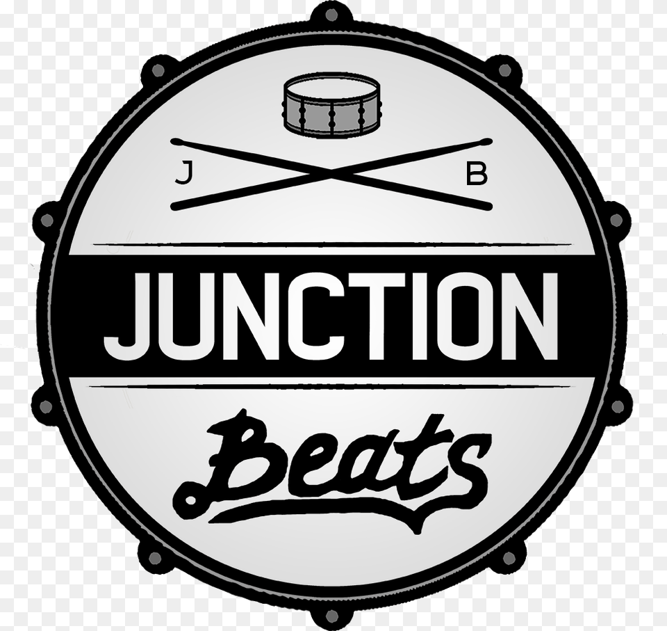 Junction Beats Logo Drum Logo, Badge, Symbol, Ammunition, Grenade Png Image